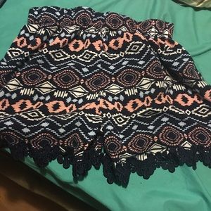 Chevron Shorts